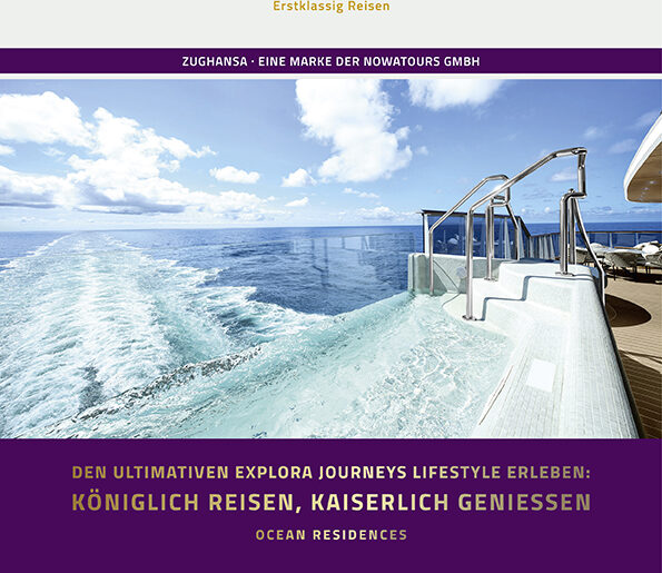 Explora Journeys: Ocean Residences Broschüre