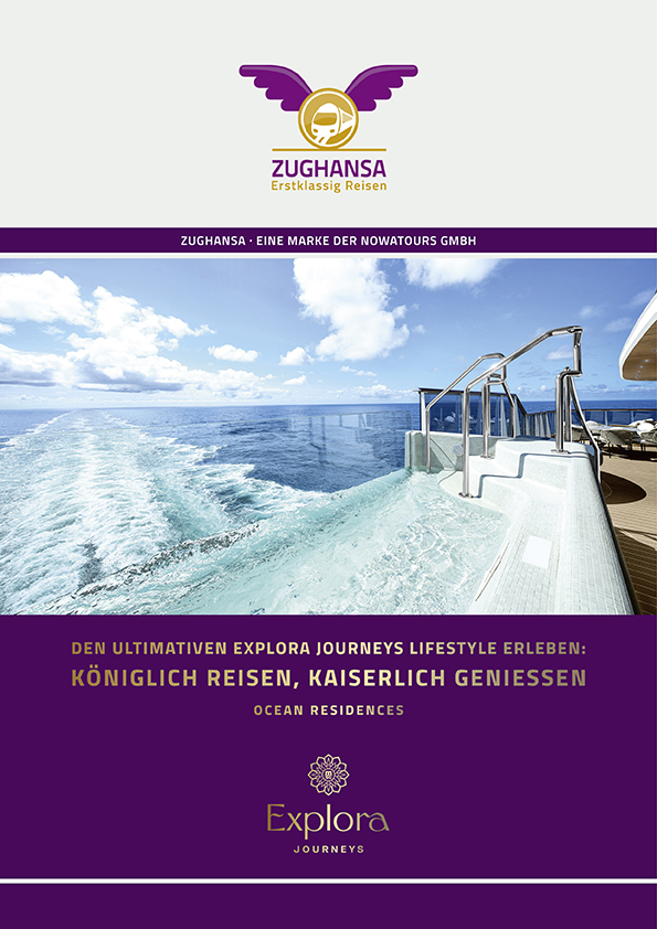 Explora Journeys: Ocean Residences Broschüre